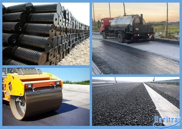 Thi công mặt đường bằng nhựa đường phuy 60/70 tại khu công nghiệp