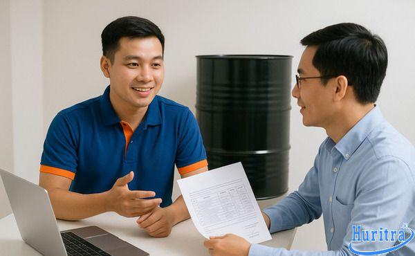 Nhận báo giá nhựa đường phuy 60 70 sản xuất MC30 và MC70 từ Hương Giang