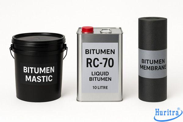 So sánh các loại nhựa đường chống thấm: đặc nóng, lỏng và màng bitum