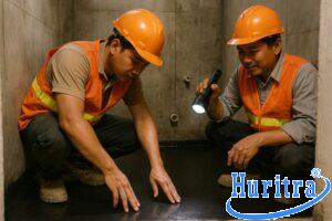 Thợ chia sẻ kinh nghiệm chống thấm nhà vệ sinh bằng nhựa đường