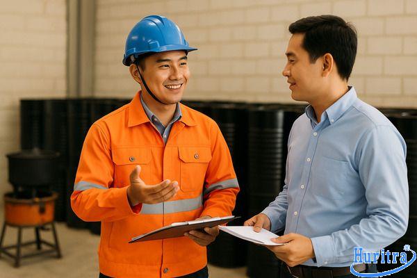 Liên hệ Nhựa Đường Hương Giang để tư vấn chống dột mái tôn bằng nhựa đường.