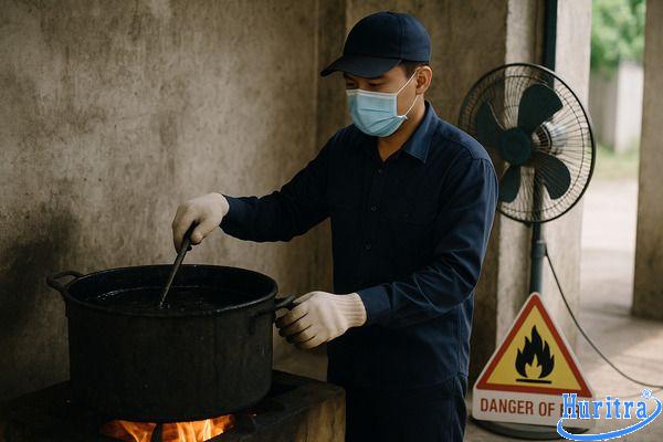 5 Bước chống thấm nhà vệ sinh bằng nhựa đường bền và nhanh 12 Lưu ý an toàn khi thi công nhựa đường trong nhà vệ sinh