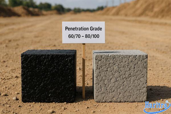 So sánh nhựa đường 60/70 và 80/100 về độ cứng và ứng dụng thực tế