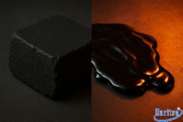 Nhựa đường là chất rắn gì? Thành phần, nguồn gốc, ứng dụng 10 Nhựa đường chuyển từ rắn sang dẻo khi gặp nhiệt.