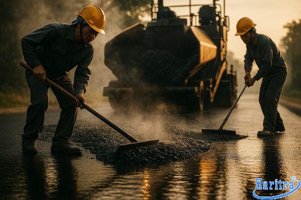 Nhựa đường là chất rắn gì? Thành phần, nguồn gốc, ứng dụng 7 Nhựa đường là chất rắn vô định hình – vật liệu đen dẻo được tạo từ dầu mỏ.