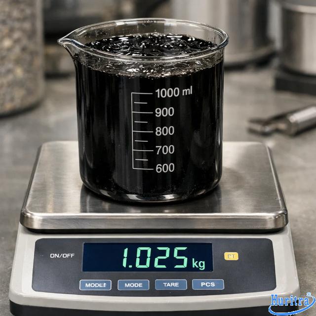 1 lít nhựa đường thường nặng từ 1 đến 1,5kg