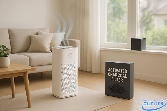 Mùi nhựa đường có độc không? Giải thích rõ và cách tự bảo vệ 13 Than hoạt tính và máy lọc không khí giúp giảm nhanh mùi nhựa đường trong không gian kín.