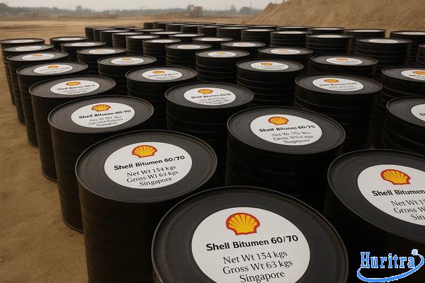 Nhựa đường Shell 60/70 2 Lô nhựa đường Shell 60/70 đạt chuẩn chất lượng cao.