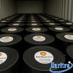 Nhựa đường Shell 60/70 nhập khẩu chính hãng từ Singapore.