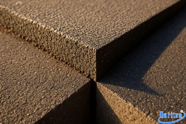 Vết cắt thẳng và vuông góc giúp lớp vá bền hơn.