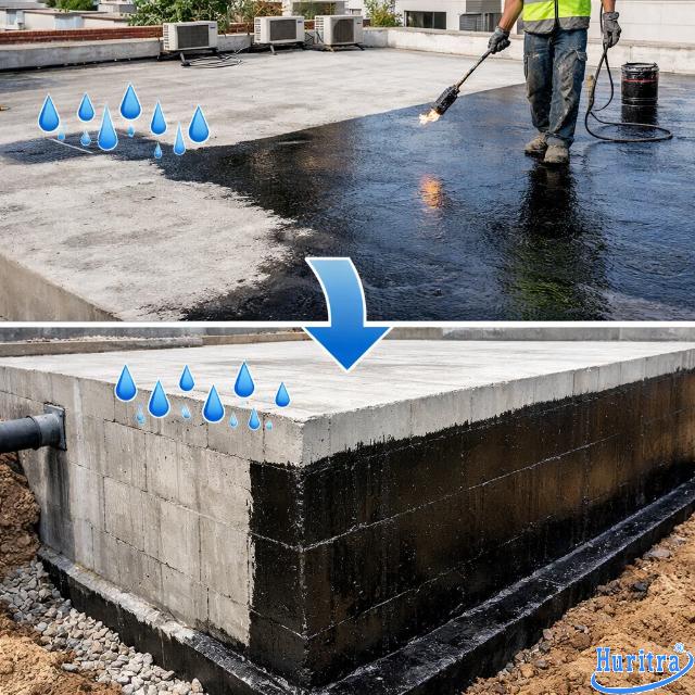 Giải pháp chống nước cho kết cấu phụ