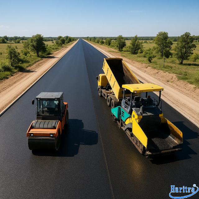 Nhựa đường đặc trong ngành giao thông