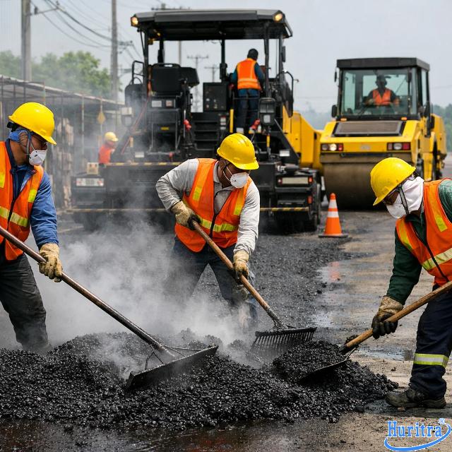 Nhựa đường 60/70 SRC | Đặc tính, ứng dụng & tiêu chuẩn kỹ thuật 7 Yêu cầu bảo quản và thi công đúng kỹ thuật