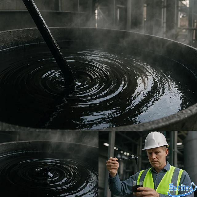 Nhựa đường dạng lỏng là sản phẩm thu được từ quá trình hòa trộn hai chất lỏng nhựa đường và dầu hôi