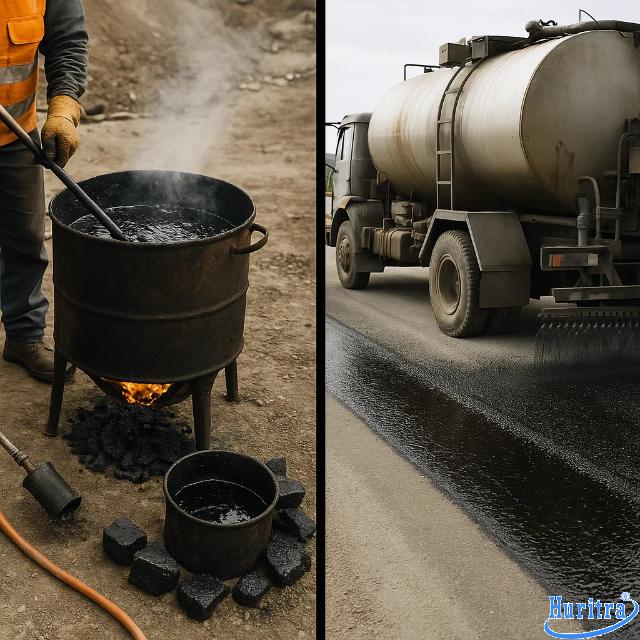 Nhựa đường có mấy loại? Phân loại chi tiết, ứng dụng thực tế 7 Nhựa đường đặc và nhựa đường lỏng có đặc tính và cách thi công hoàn toàn khác nhau