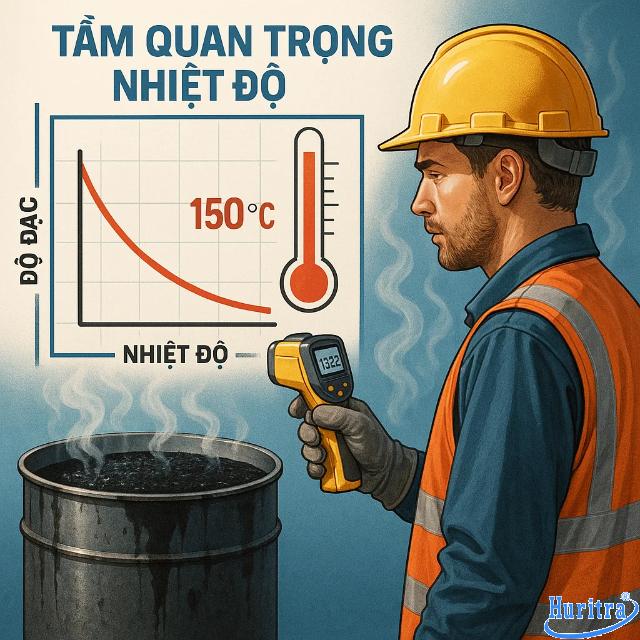 Nhiệt độ nhựa đường - Tiêu chuẩn kỹ thuật ảnh hưởng đến chất lượng thi công 7 Tầm quan trọng của nhiệt độ nhựa đường