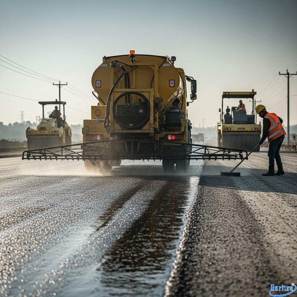 Nhựa đường MC70 - Giải pháp tăng bám dính trong xây dựng 11 MC70 được sử dụng chủ yếu để tưới thấm bám cho nền đường