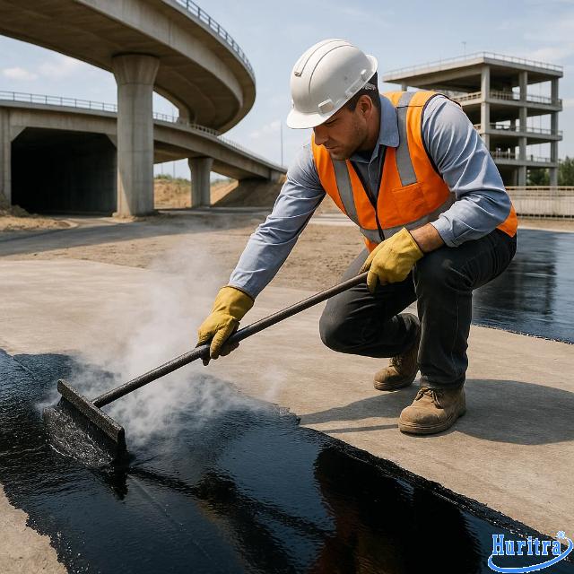 Nhựa đường lỏng được ứng dụng cho chống thấm và xây dựng hạ tầng