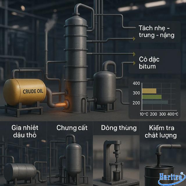 Lý do phải nắm rõ quy trình sản xuất nhựa đường