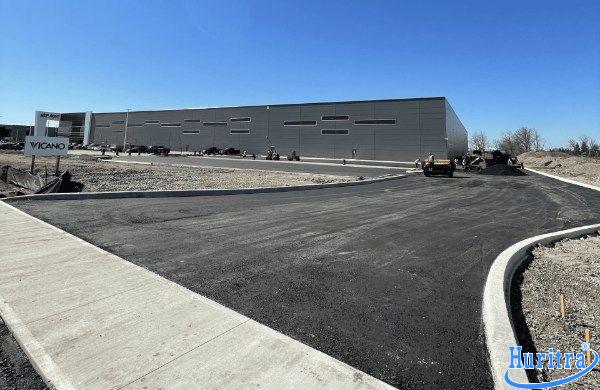 Bitum làm đường nội bộ, bãi xe, khu công nghiệp