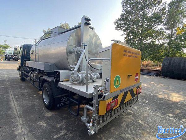 Kiểm tra nghiêm ngặt trước khi vận hành máy phun nhựa đường